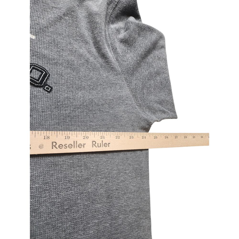 John Deere Long Sleeve Shirt Mens XXL Thermal Waffle Knit Crewneck Casual 1837 - Picture 5 of 9